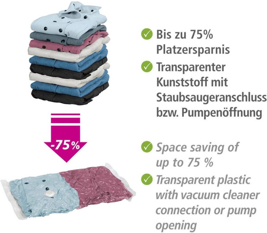 Wenko Vacumeerzak Reisset (set 6-delig)