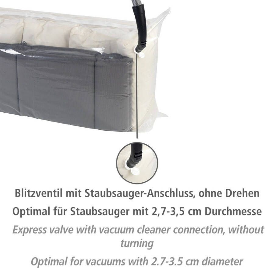Wenko Vacumeerzak Vacuüm jumbo cube XXL