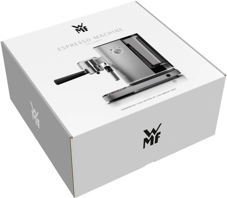 WMF Espressomachine Lumero compact subtiele led-verlichting 15 bar 1350 watt melkopschuimer