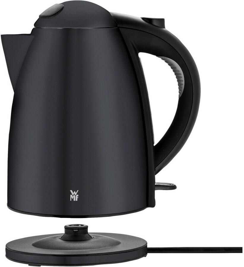 WMF Waterkoker Stelio Deep Black 1 7 l Cromargan verlichte waterniveau-indicator 2400 Watt