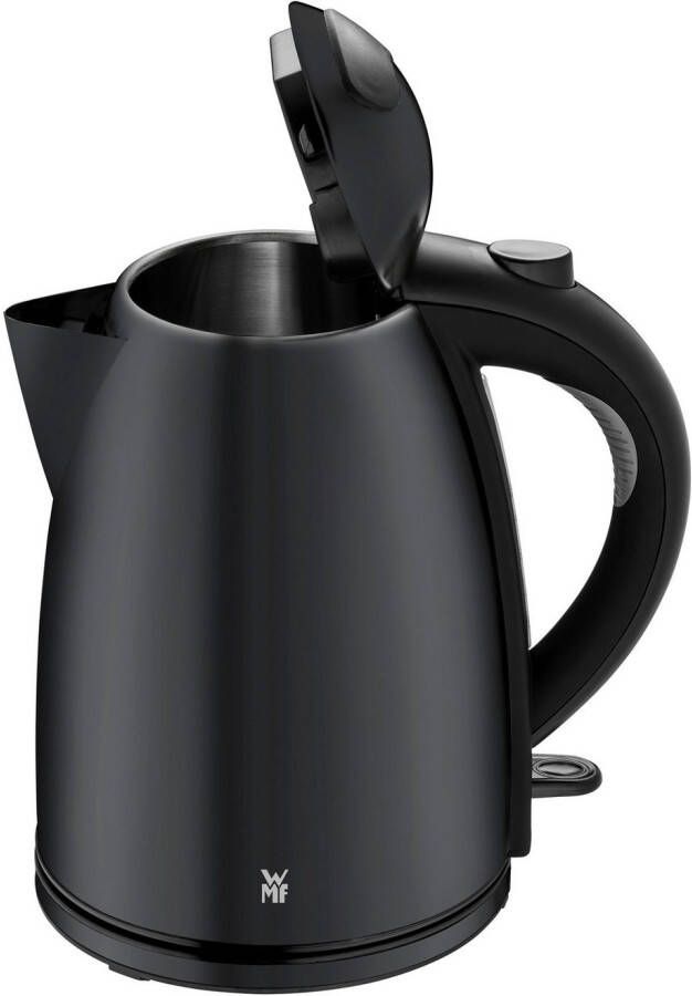 WMF Waterkoker Stelio Deep Black 1 7 l Cromargan verlichte waterniveau-indicator 2400 Watt