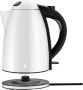 WMF Waterkoker Stelio Paper White 1 7 l Cromargan verlichte waterniveau-indicator 2400 Watt - Thumbnail 2