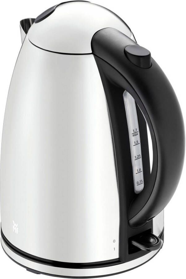 WMF Waterkoker Stelio Paper White 1 7 l Cromargan verlichte waterniveau-indicator 2400 Watt