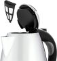 WMF Waterkoker Stelio Paper White 1 7 l Cromargan verlichte waterniveau-indicator 2400 Watt - Thumbnail 5