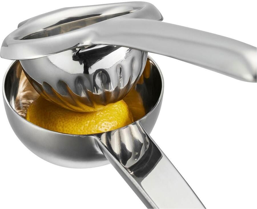 GEFU Citruspers Lemon efficiënt hefprincipe druppelvrije uitloop roestvrij staal - Foto 2