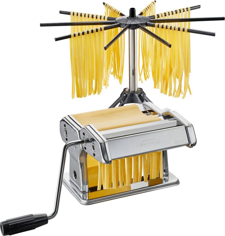 GEFU Pastamachine Pasta Perfetta 3 soorten pasta 10 droogarmen