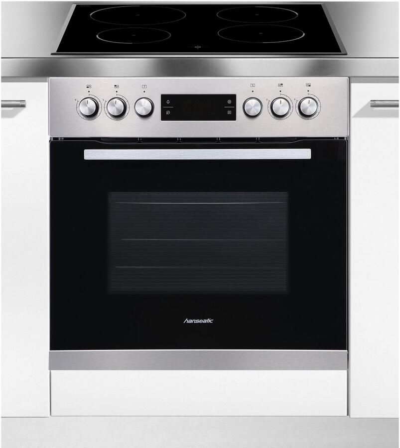 Hanseatic Inbouw elektrisch fornuisset 65C90C7-E11B200 + MC-HF662A Lichte vervuilingen worden verwijderd met behulp van stoom - Foto 2