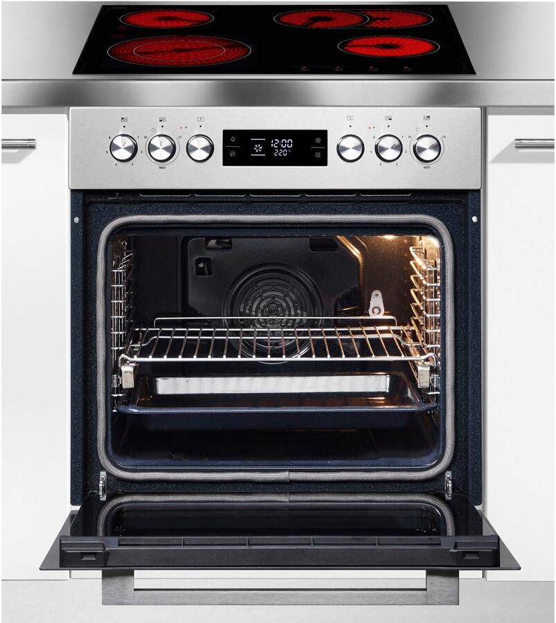 Hanseatic Inbouw elektrisch fornuisset HBCO7010PA1 + HC46066CB Pyrolyse zelfreiniging: Nooit meer de oven schrobben - Foto 2