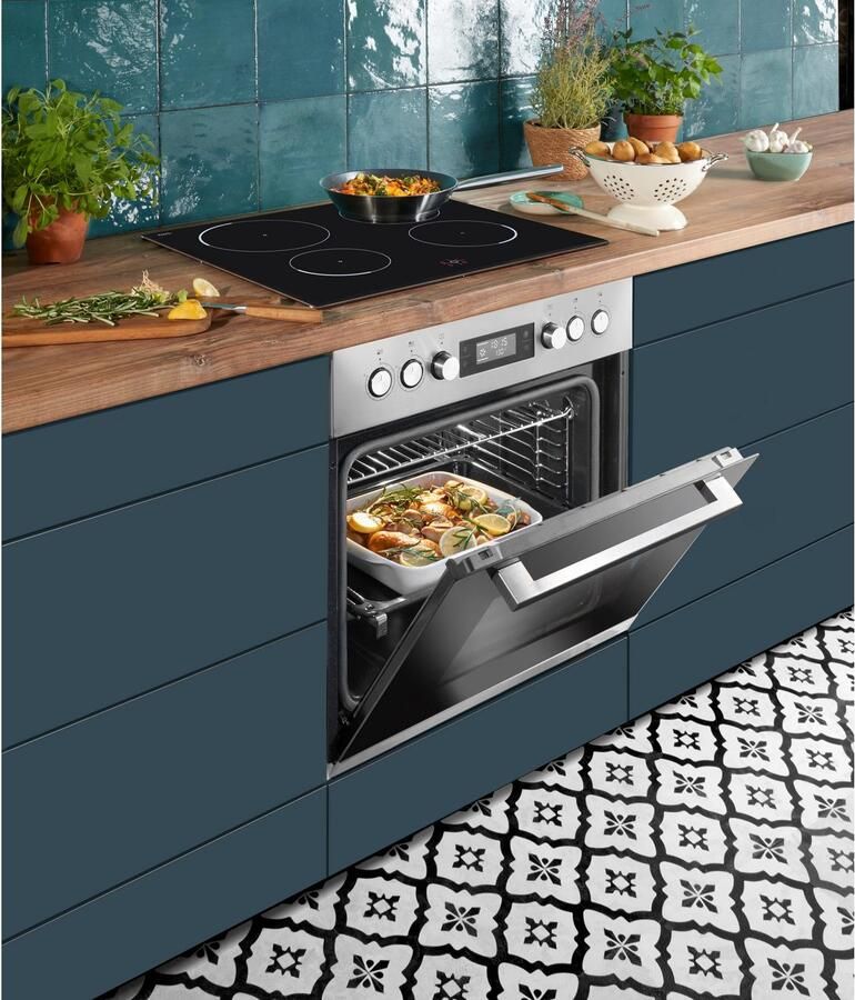 Hanseatic Inbouw elektrisch fornuisset HBCO7010PA1 + HC46066CB Pyrolyse zelfreiniging: Nooit meer de oven schrobben - Foto 5