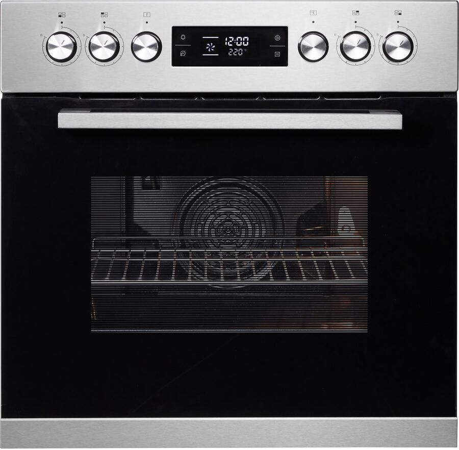 Hanseatic Inbouw inductie fornuisset HBCO7010PA1 + HI4B6071CB Pyrolyse zelfreiniging: Nooit meer de oven schrobben