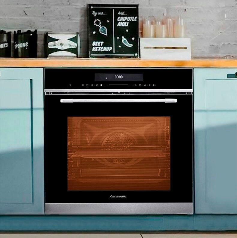 Hanseatic Inbouw oven met magnetron 7NF30T0-E111E Praktische magnetronfunctie: Voor snel opwarmen - Foto 5
