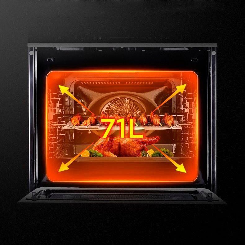 Hanseatic Inbouw oven met magnetron 7NF30T0-E111E Praktische magnetronfunctie: Voor snel opwarmen - Foto 7