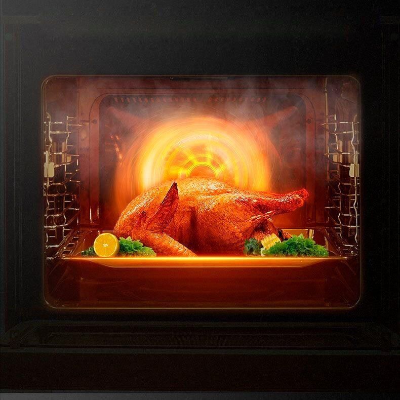 Hanseatic Inbouw oven met magnetron 7NF30T0-E111E Praktische magnetronfunctie: Voor snel opwarmen - Foto 8