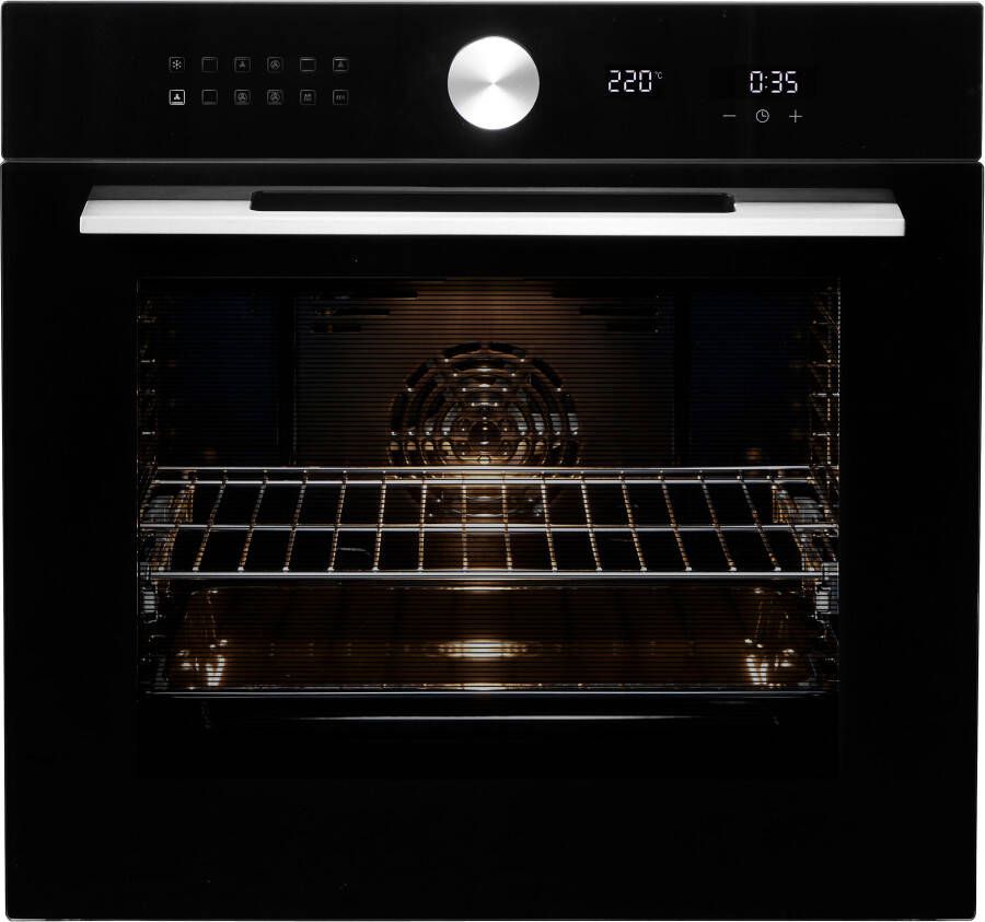 Hanseatic Inbouwoven HBO7212FA1 AirFry-functie – het gezondere alternatief voor de friteuse