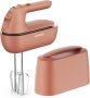 Kenwood Quickmix GO handmixer HMP40.000RD Roze Alles in één opbergsysteem Geïntegreerde maatlepel 350W 5 snelheden en slow start 30% gerecycled plastic [onderdeel GO collectie] - Thumbnail 1