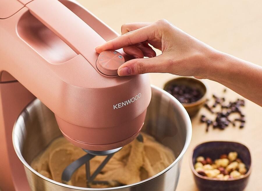 Kenwood GO keukenmachine KZM35.000RD Roze 4L mengkom Handvat voor gemakkelijk verplaatsen Compacte keukenrobot Opbergen in keukenkast of lade [onderdeel GO collectie] - Foto 11