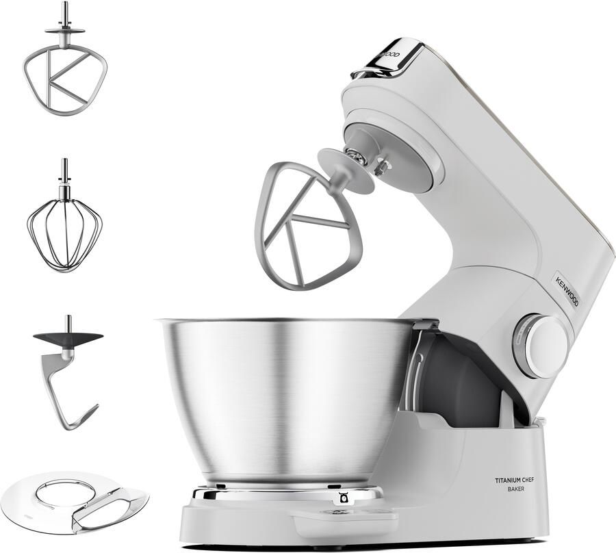 Kenwood Keukenmachine Titanium Chef Baker KVC65.001WH - Foto 8