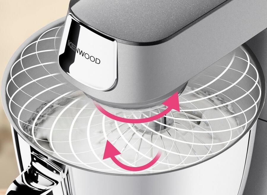 Kenwood Keukenmachine Titanium Chef Baker XL KVL85.704SI incl. uitgebreide accessoires met geïntegreerde easyweigh weegschaal - Foto 12