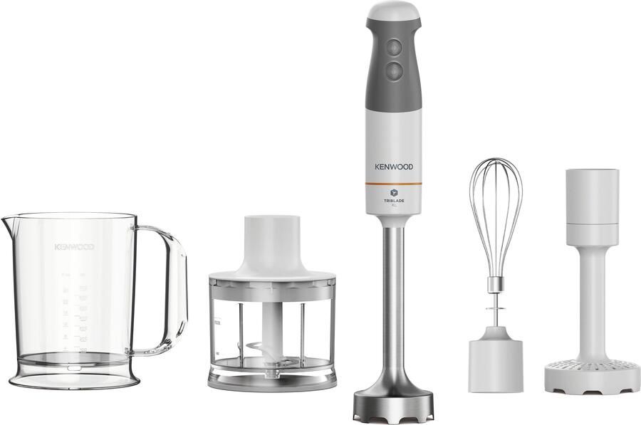 Kenwood Staafmixer HBM40.306WH Triblade XL 850 watt incl. 4-delige accessoireset - Foto 11