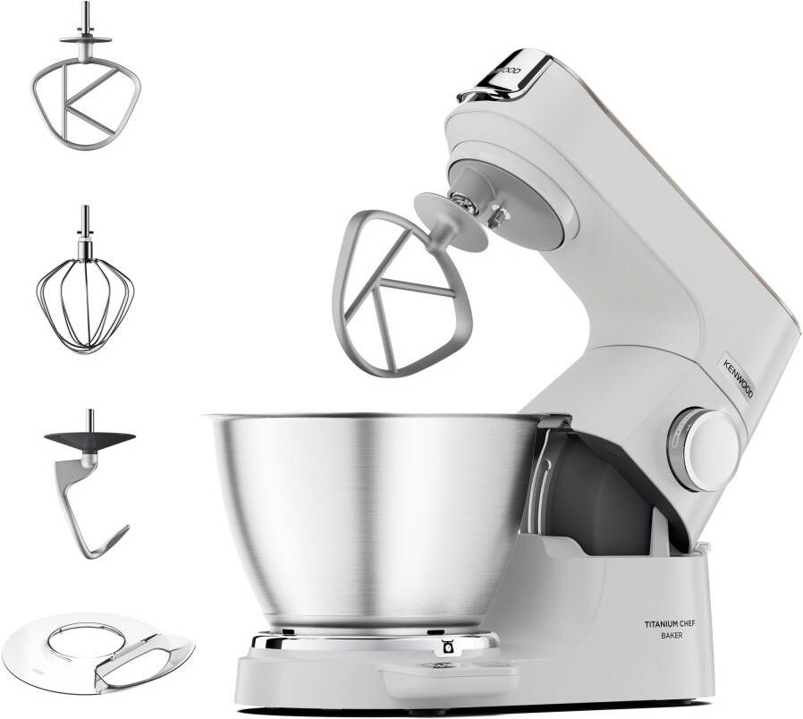 Kenwood Keukenmachine Titanium Chef Baker KVC65.001WH