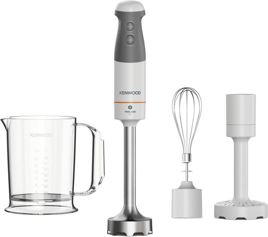 Kenwood Staafmixer HBM40.006WH Triblade XL 850 watt incl. 3-delige accessoireset