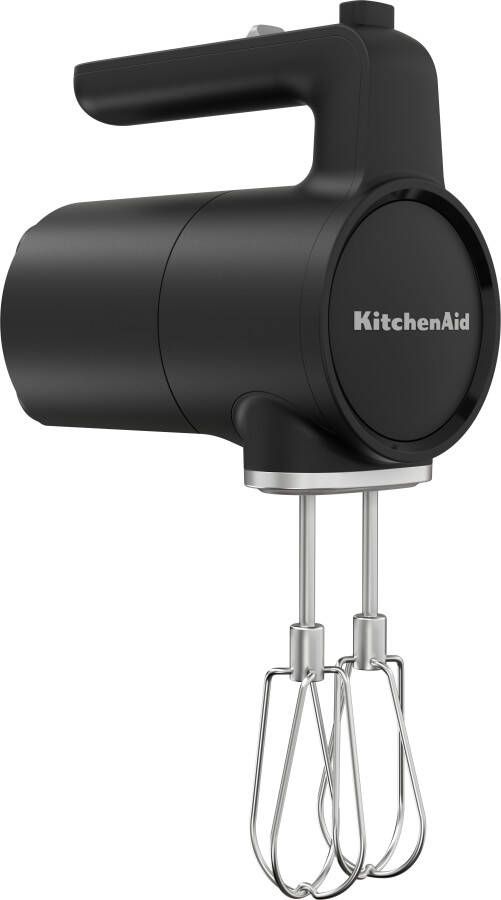 KitchenAid handmixer Go draadloze handmixer met 7 snelheden zonder batterij Zwart