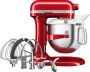 KitchenAid Artisan Standmixer met in Hoogte Verstelbare Kom Krachtig stil 11 snelheden roestvrijstalen accessoires en capaciteit van 6 6L Appelrood - Thumbnail 2