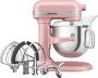 KitchenAid Artisan Standmixer met in Hoogte Verstelbare Kom Krachtig stil 11 snelheden roestvrijstalen accessoires en capaciteit van 6 6L Dried Rose - Thumbnail 2