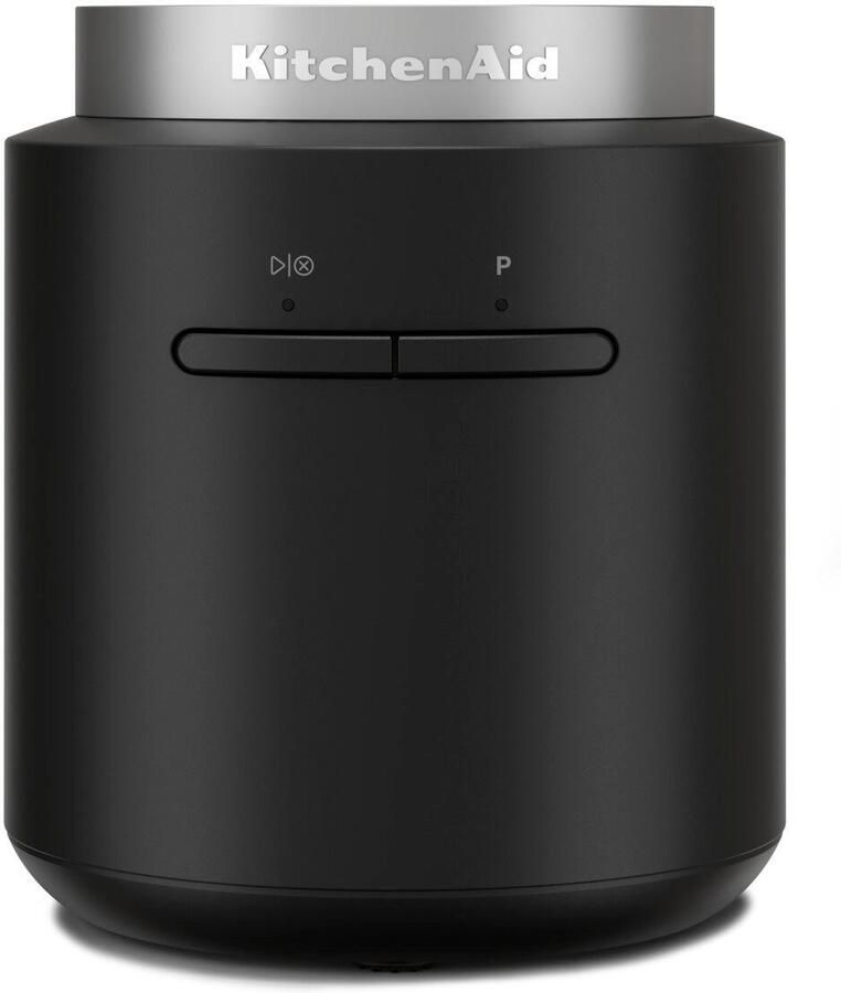 KitchenAid Go Draadloze draagbare blender zonder batterij Inbegrepen mengbeker van 473 ml Aan uit- en pulse-knop Matt Zwart