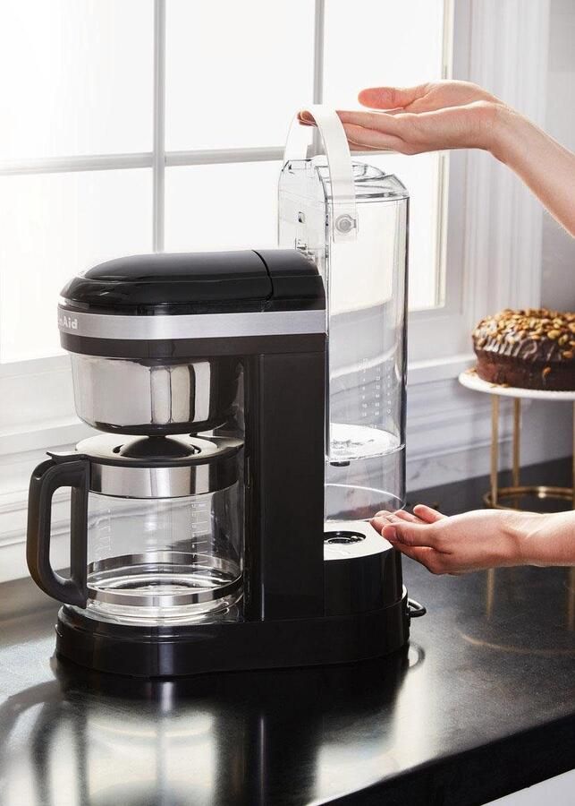 KitchenAid Filterkoffieapparaat 5KCM1209EOB ONYX BLACK 1 7 l Drip-koffiezetapparaat met spiraalvormige watertuit - Foto 7