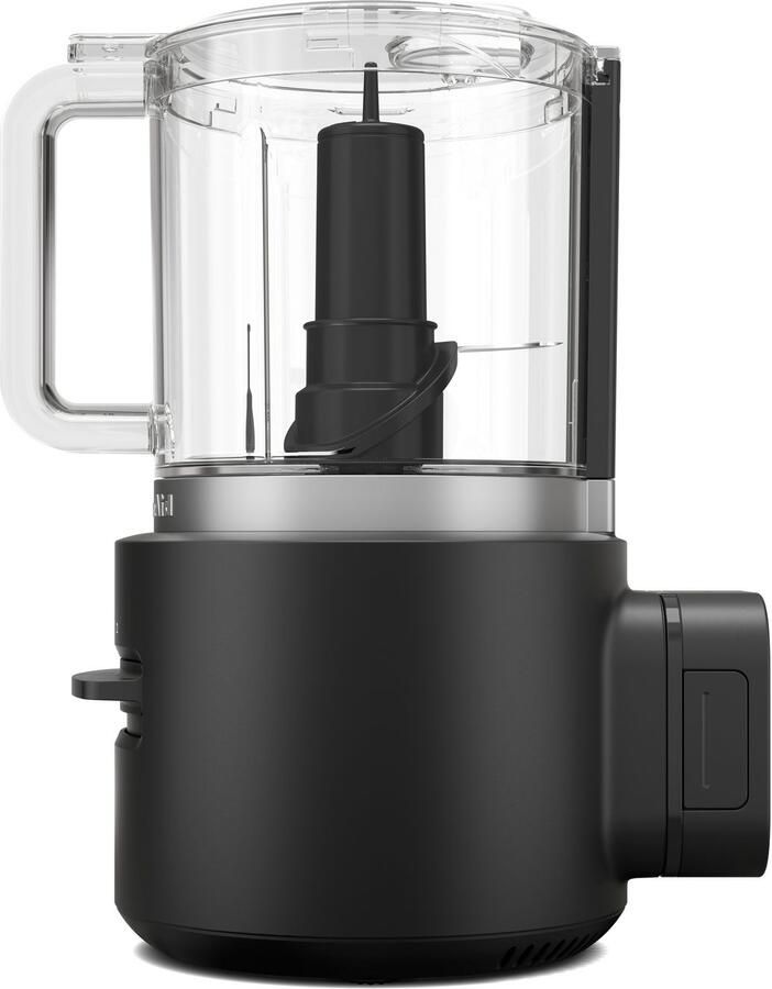 KitchenAid Go Draadloze hakmolen met batterij Inbegrepen mengkom van 1 18 L garde en roestvrijstalen mes 2 snelheden en pulse-modus Matt Zwart - Foto 5