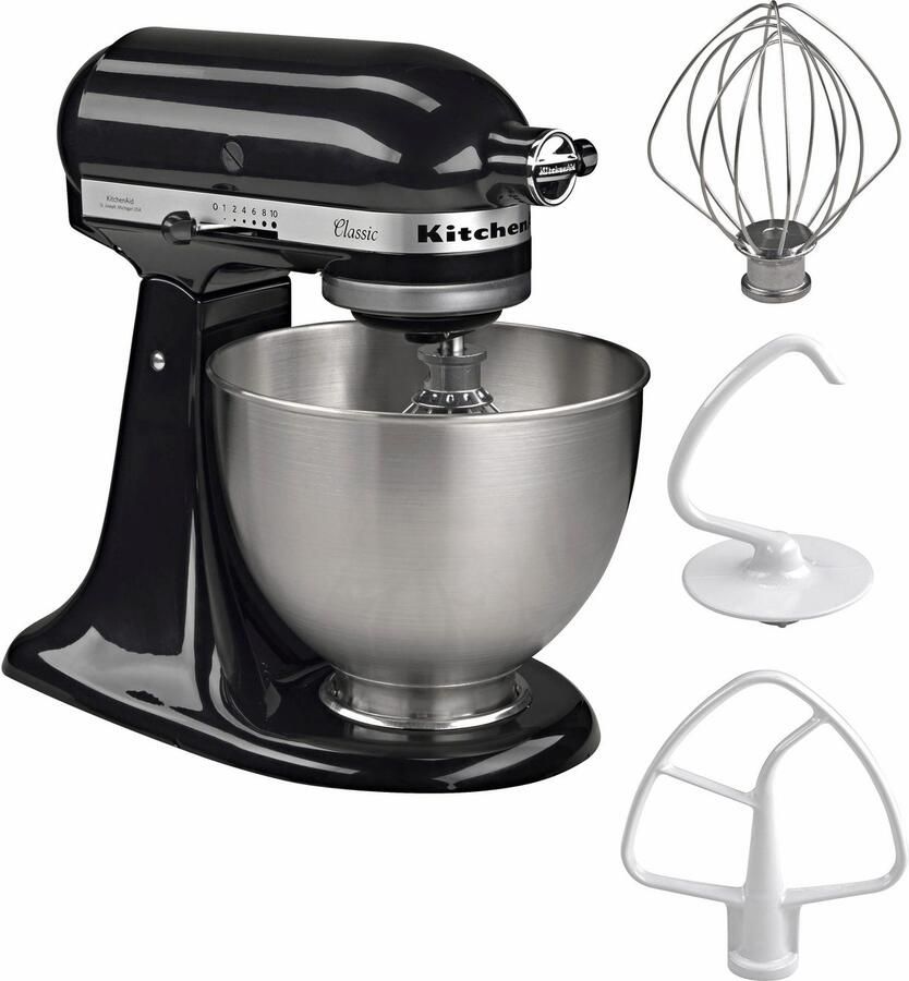 KitchenAid Keukenmachine 5K45SSEOB ONYX BLACK - Foto 3