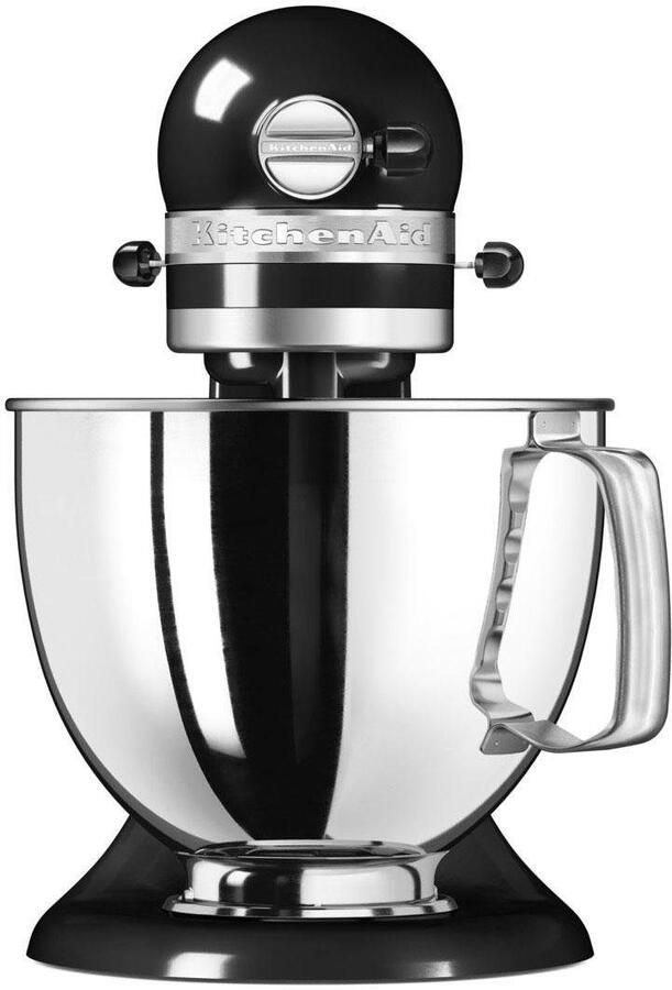 KitchenAid Keukenmachine Artisan Keukenrobot met 3 accessoires en kom van 4 8 L uit roestvrij staal 300 W Onyx zwart - Foto 9