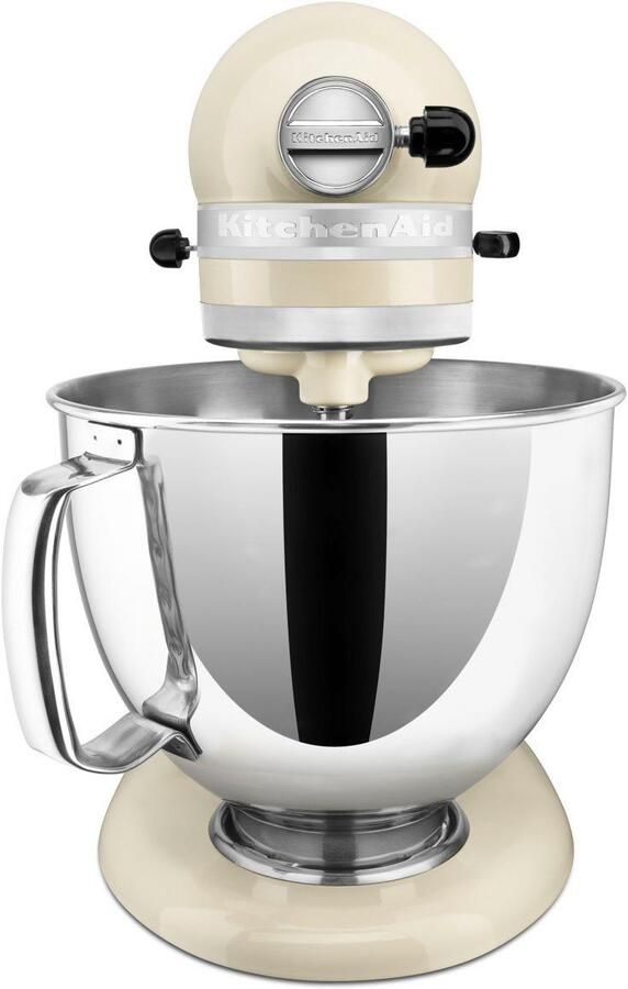 KitchenAid keukenmachine Artisan Keukenrobot met 5 accessoires en 2 mengkommen 300 W 3 L en 4 8 L Almond Cream - Foto 3