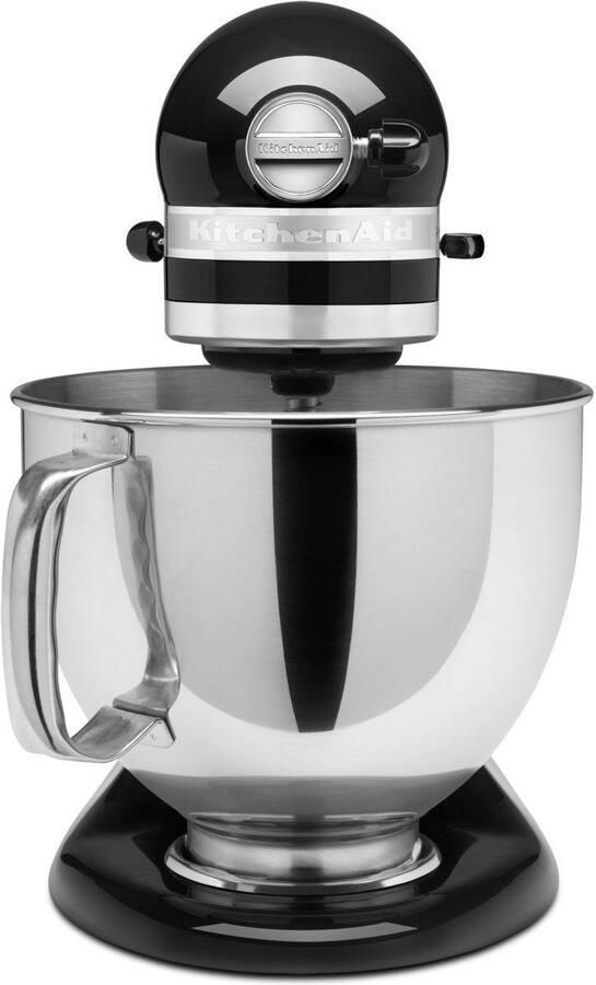 KitchenAid keukenmachine Artisan Keukenrobot met 5 accessoires en 2 mengkommen 300 W 3 L en 4 8 L Onyx zwart - Foto 5