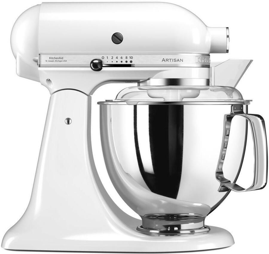 Kitchenaid Artisan 5KSM175PSEWH Wit | Keukenrobots | Keuken&Koken Keukenapparaten | 5KSM175PSEWH - Foto 2