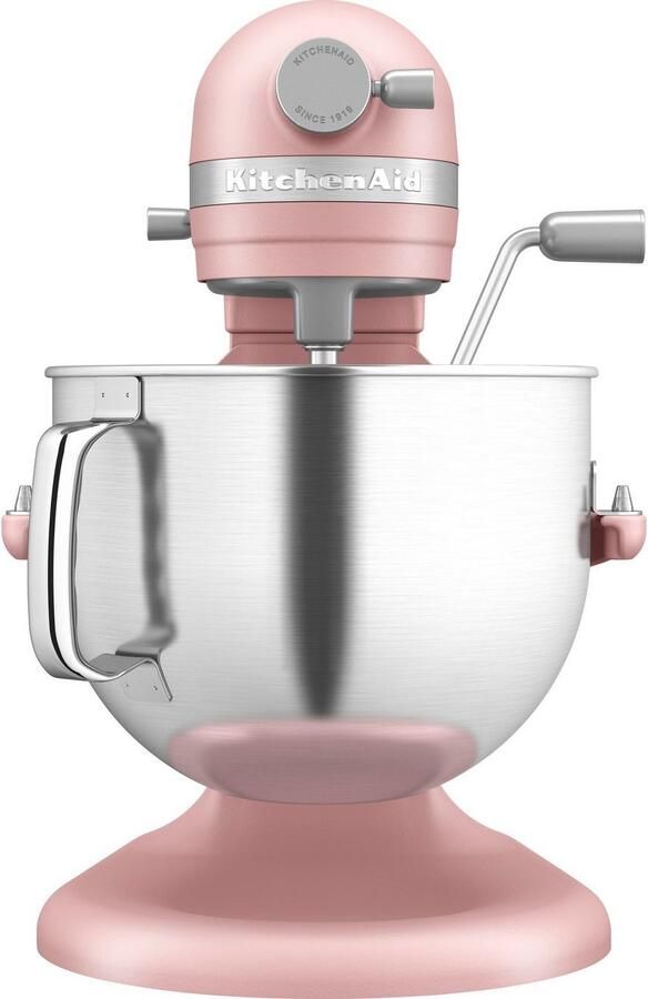 KitchenAid Artisan Standmixer met in Hoogte Verstelbare Kom Krachtig stil 11 snelheden roestvrijstalen accessoires en capaciteit van 6 6L Dried Rose - Foto 5