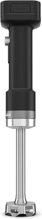 KitchenAid Go Draadloze staafmixer zonder batterij Inbegrepen mengbeker van 1 L met deksel draadgarde hakmolen en mixstaaf met roestvrijstalen mes Matt Zwart - Foto 15