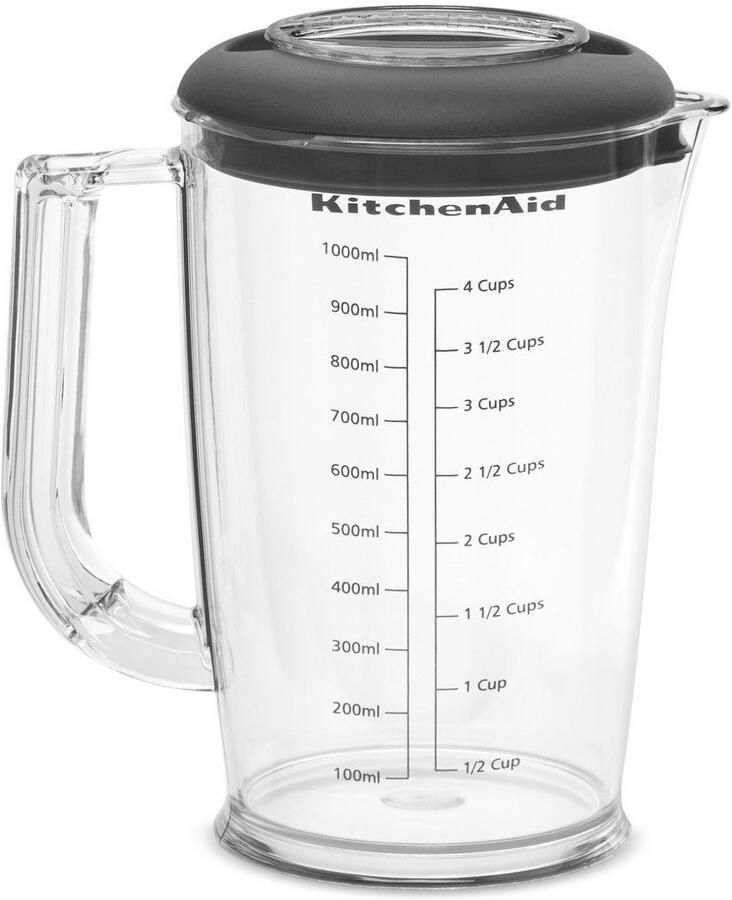 KitchenAid 5KHBV83EBM Staafmixer 180 W Zwart Roestvrijstaal - Foto 2