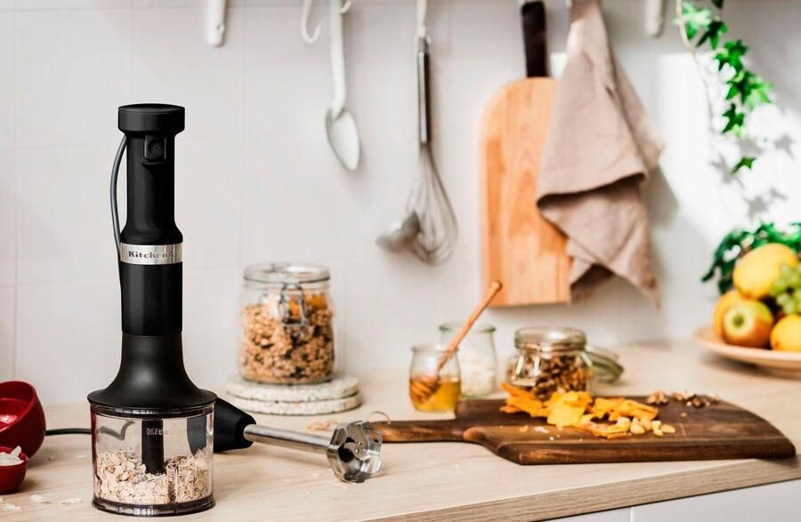 KitchenAid 5KHBV83EBM Staafmixer 180 W Zwart Roestvrijstaal - Foto 8