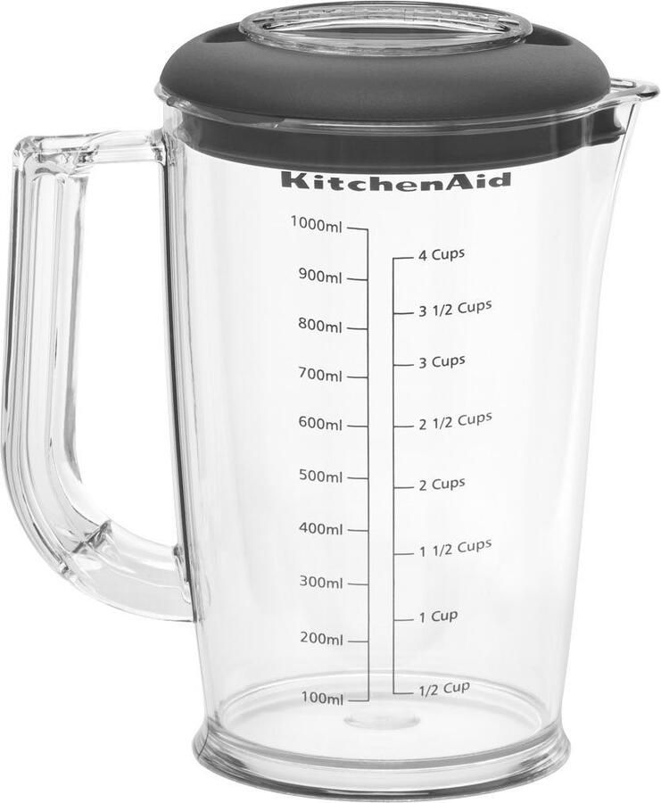 KitchenAid 5KHBV83EOB Staafmixer 180 W Onyx Zwart Inclusief Accessoires - Foto 3