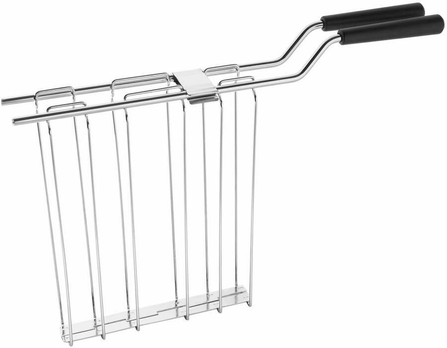 KitchenAid Broodrooster Artisan Toaster voor 4 sneden met tostiklem en verwijderbaar kruimelbakje 7 bruiningsniveaus en bagelfunctie Retro design Appelrood