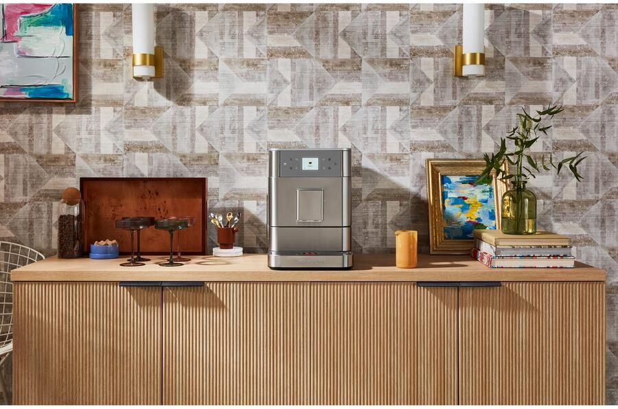 KitchenAid Volautomatische Espressomachine KF6 koffiemachine met 15 receptopties automatische melkopschuimer en snel opwarmtechnologie Roestvrij staal - Foto 7