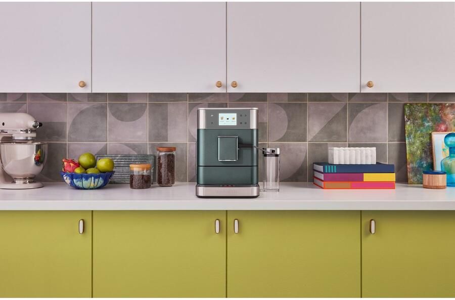 KitchenAid Volautomatische Espressomachine KF7 Touchscreen 20+ receptopties automatische melkopschuimer en reinigingscyclus 2 kopjes tegelijk vullen Juniper - Foto 11