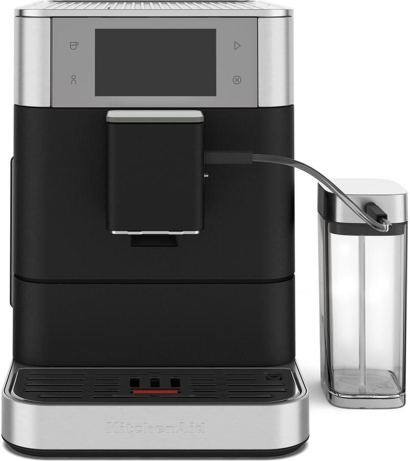 KitchenAid Volautomatische Espressomachine KF8 TTouchscreen 40+ receptopties modus voor plantaardige dranken 2 kopjes tegelijk vullen Vulkaanzwart - Foto 3