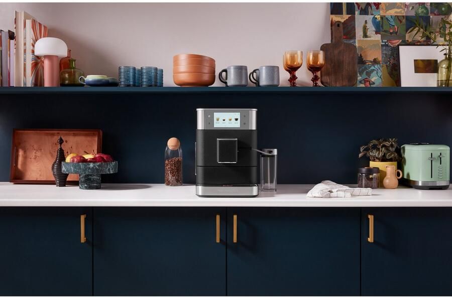 KitchenAid Volautomatische Espressomachine KF8 TTouchscreen 40+ receptopties modus voor plantaardige dranken 2 kopjes tegelijk vullen Vulkaanzwart - Foto 11