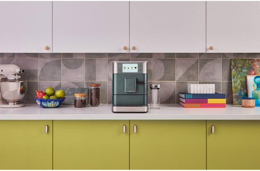 KitchenAid Volautomatische Espressomachine KF8 TTouchscreen 40+ receptopties modus voor plantaardige dranken 2 kopjes tegelijk vullen Juniper - Foto 10