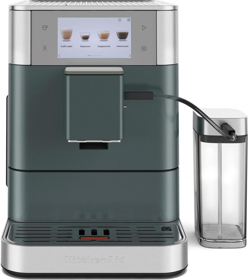 KitchenAid Volautomatische Espressomachine KF8 TTouchscreen 40+ receptopties modus voor plantaardige dranken 2 kopjes tegelijk vullen Juniper - Foto 4