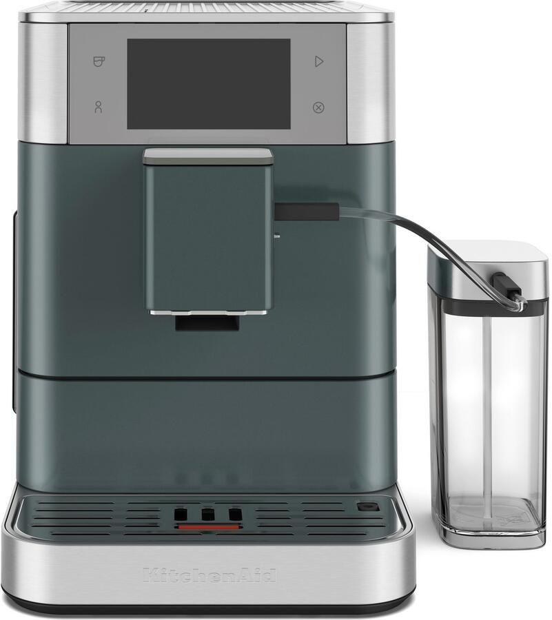 KitchenAid Volautomatische Espressomachine KF8 TTouchscreen 40+ receptopties modus voor plantaardige dranken 2 kopjes tegelijk vullen Juniper - Foto 6