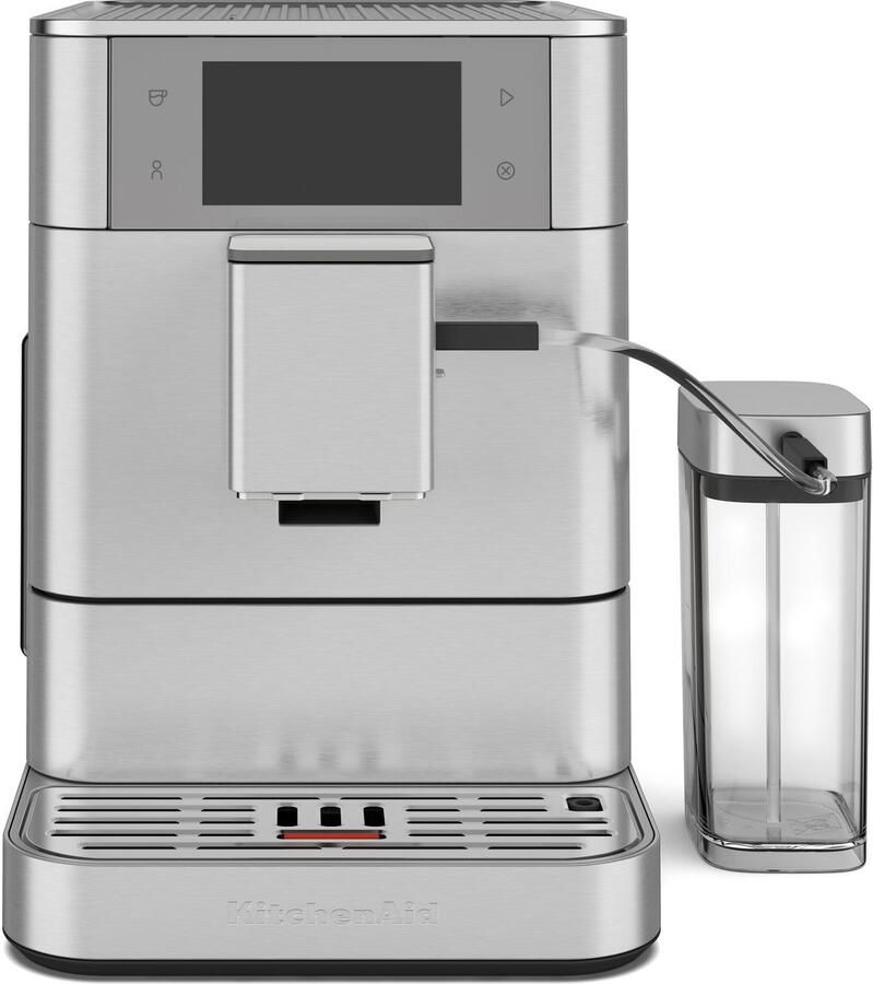 KitchenAid Volautomatische Espressomachine KF8 TTouchscreen 40+ receptopties modus voor plantaardige dranken 2 kopjes tegelijk vullen Roestvrij staal - Foto 5